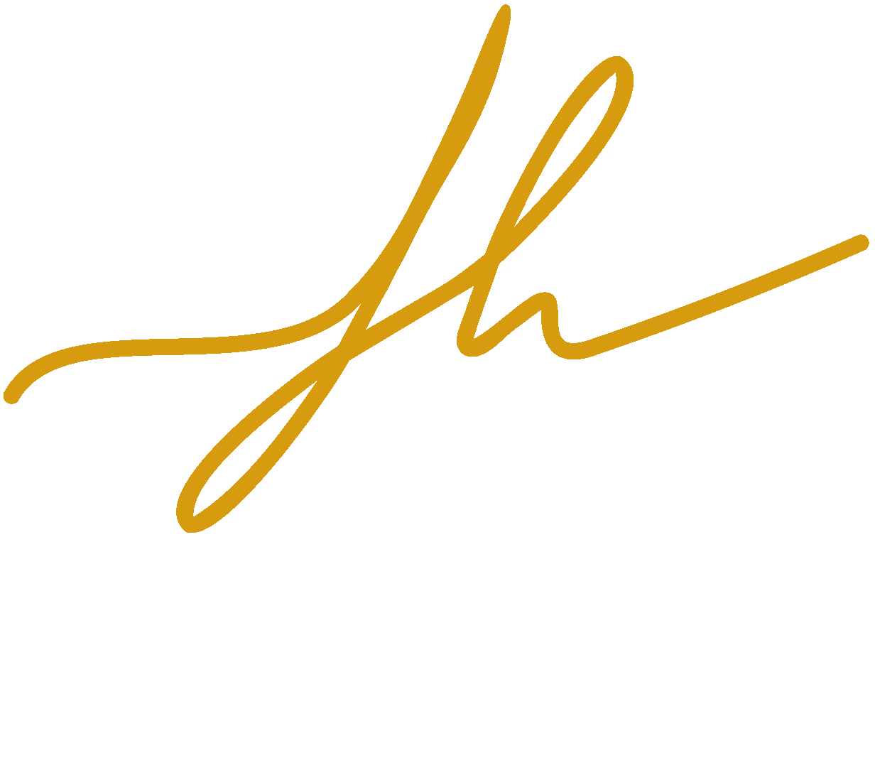 Logo Fabrice HOUGUERES Photographe de mariage Grand Est Nancy Strasbourg Metz. Le logo est doré et il y a la lettre F et H entremêlée